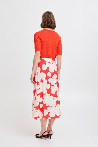 Ibine Skirt  | Flame Flower Mix