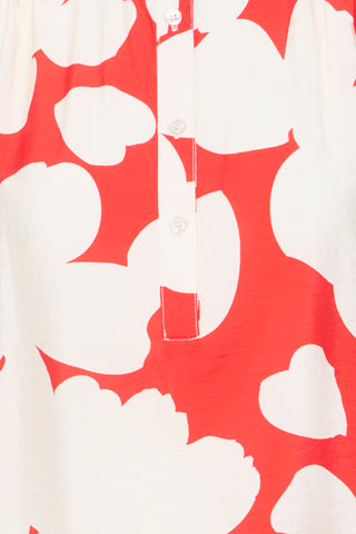 Ibine Top | Flame Flower Mix