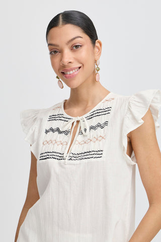 Ipalie Blouse | Marshmallow