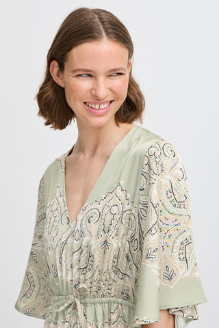 Jannike Dress | Tea Paisley Mix