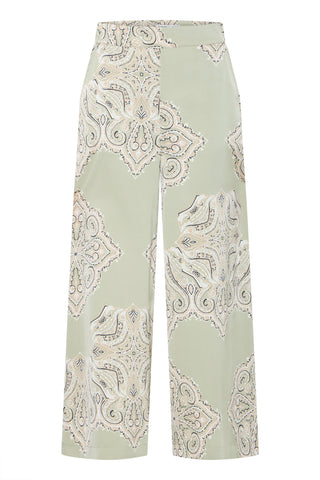 Jannike Trousers | Tea Paisley Mix