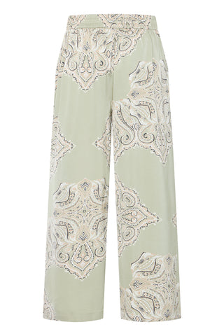 Jannike Trousers | Tea Paisley Mix