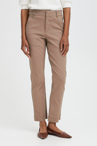 Dixi Straight Pants | Walnut