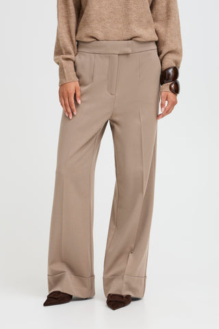 Ellan Cuff Trousers | Walnut