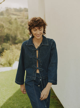 Lukan Shirt | Dark Blue Denim