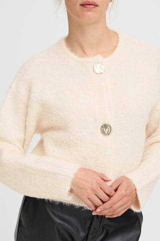 Omanta Cardigan | Birch Melange