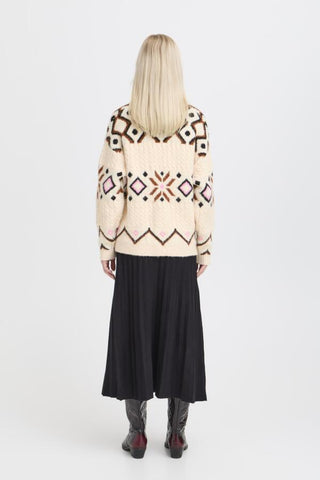 Melpa Cardigan | Birch Melange