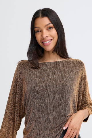 Shiloh Bat Blouse | Gold