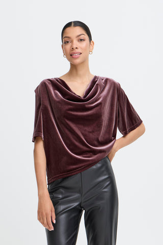 Perlina Drapping Blouse | Fudge