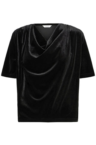 Perlina Drapping Blouse | Meteorite