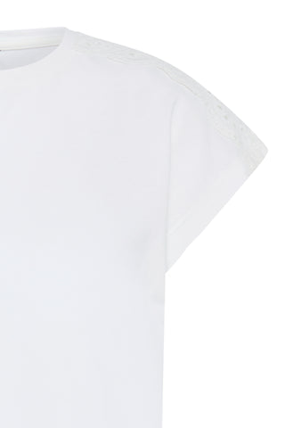 Prismi Lace Tee | Marshmallow