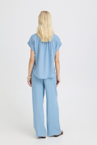 Kosmo Shirt | Light Blue Denim