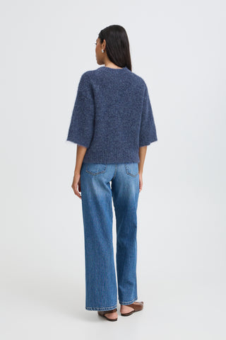 Nyla Jumper | Blue Horizon Melange