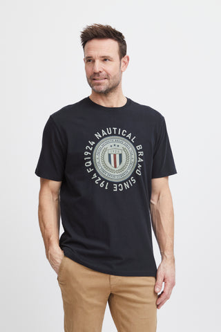 FQ1924 Tom Short Sleeve Logo Tee Navy