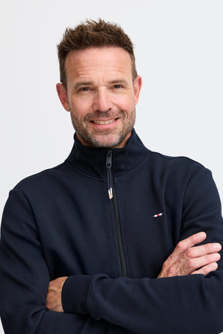 William 1/2 Zip Sweater | Navy