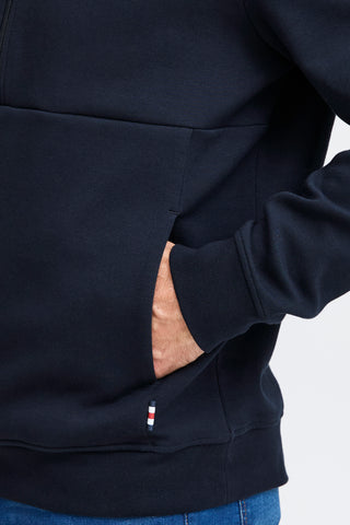William 1/2 Zip Sweater | Navy