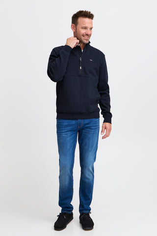 William 1/2 Zip Sweater | Navy