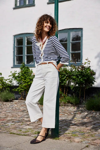 Chicago Hanna Jean | White Denim