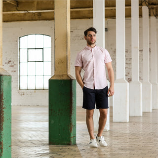 Kenrow Brien Short Sleeve Shirt Pink
