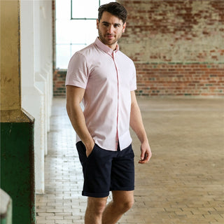 Kenrow Brien Short Sleeve Shirt Pink