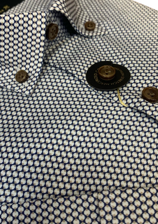 6th Sense Short Sleeve Regular-fit button-down Shirt Print #16
