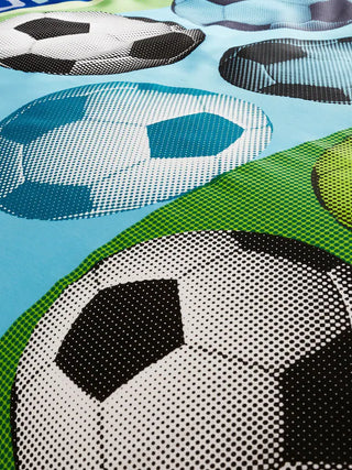 Football Duvet Cover Set | Blue