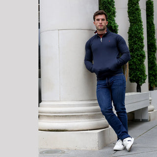 Osmand Slim Jean | Mid Indigo