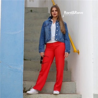 Rant and Rave Hallie Trouser Coral