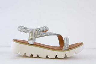 Fresco Sandal | Silver