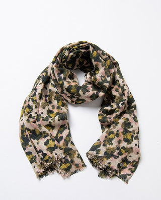 Printed Scarf | Green