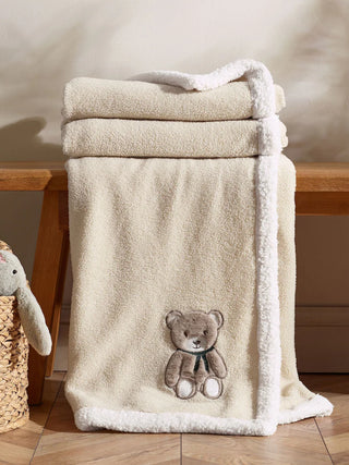 Teddy Bear Throw | Natural