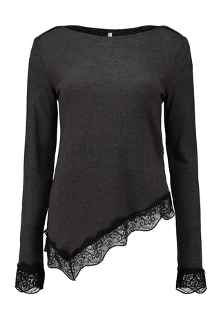 Lacey Top | Anthracite
