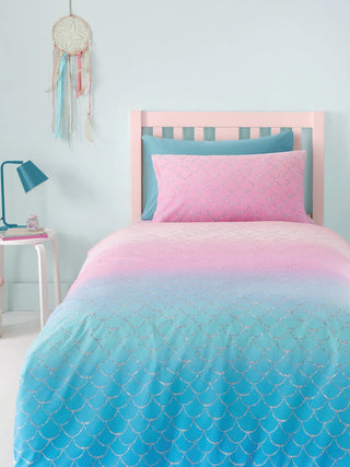 Mermaid Duvet Cover Set | Blue
