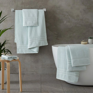 Zero Twist Cotton Towel | Duck Egg