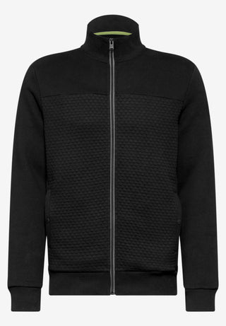 Standup Collared Jacket  | Black