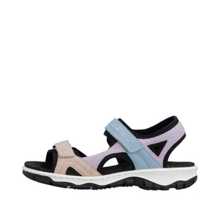 Clara Walking Sandal | Navy Mauve Multi