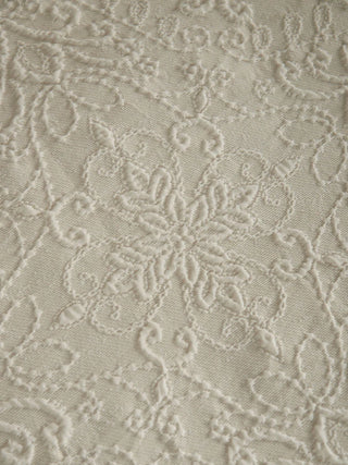 Amelia Jacquard Duvet Cover | Cream