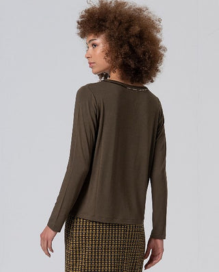 Ringer Tee | Brown