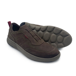 Baggie Slip on Trainer | Pebble