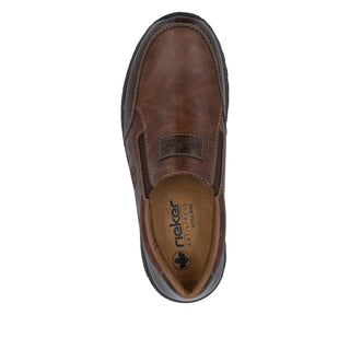 Tibor Wide Fit Slip-On Comfort Shoe | Toffee