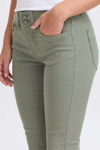 Zalin Tokyo Jeans | Agave Green