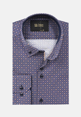 6th Sense Regular-fit button-down Shirt Print #16
