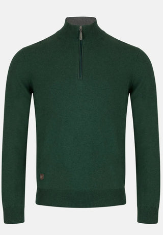 Harry 1/4-zip Jumper | Green
