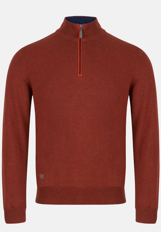 Harry 1/4-zip Jumper | Spice