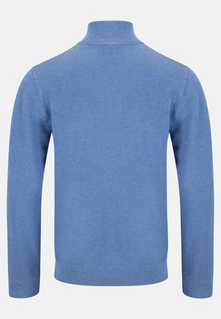 Tropic 1/4-zip Jumper | Light Blue