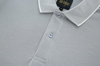 Furrow Polo | Silver