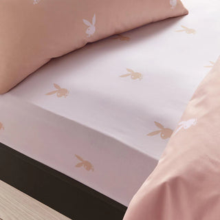 Catherine Lansfield Iconic Bunny Fitted Sheet White