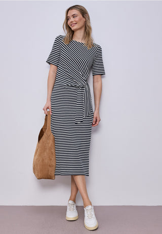 Knot Jersey Dress | Shadowed Navy