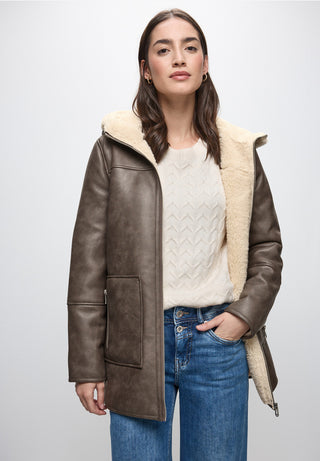 Double Face Jacket | Sandy Moccan