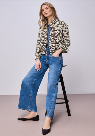 Short Silk Overshirt | Silkstone White